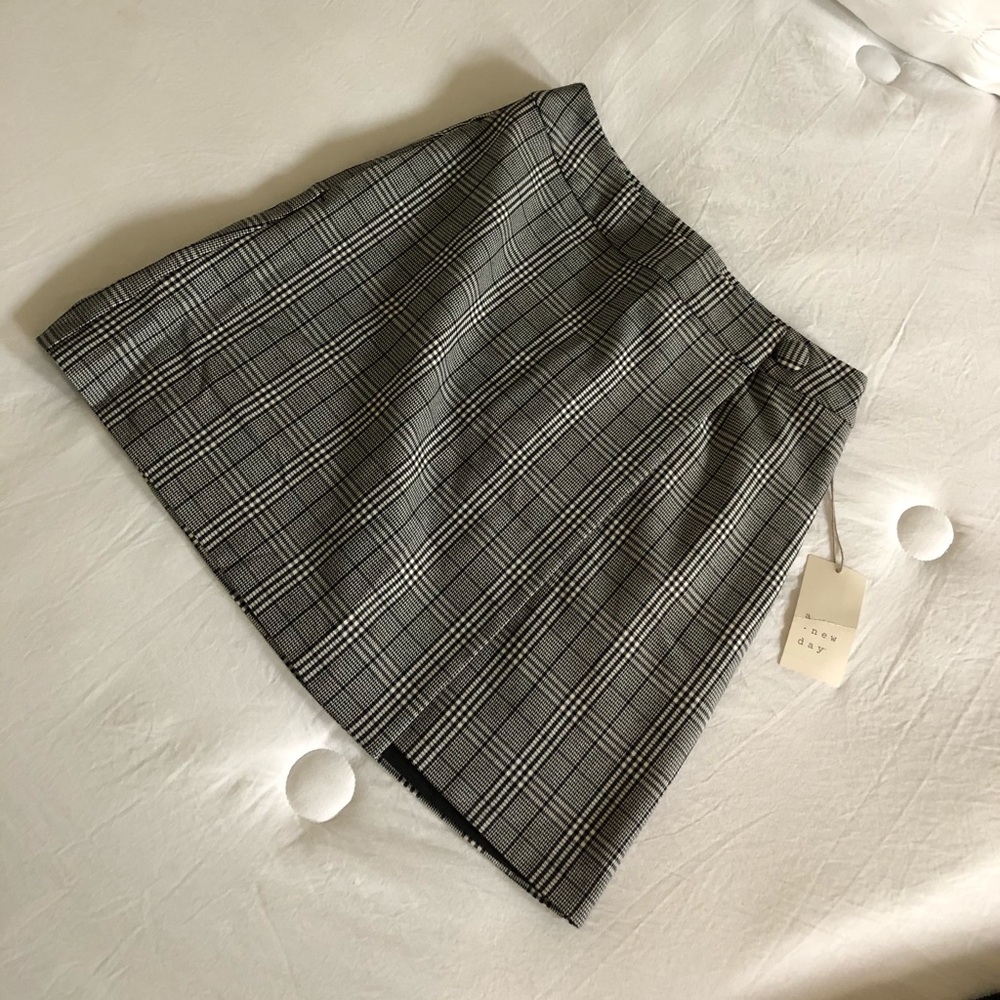 Plaid Mini Skirt